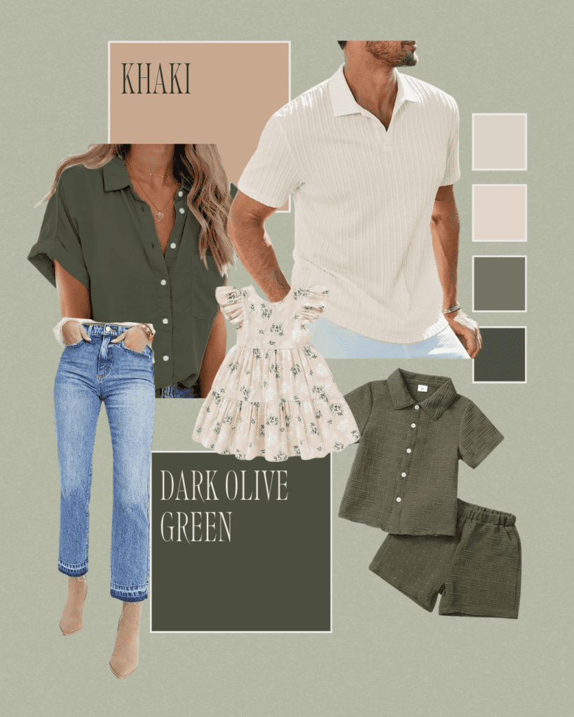 Timeless fall family photoshoot outfit  inspiration