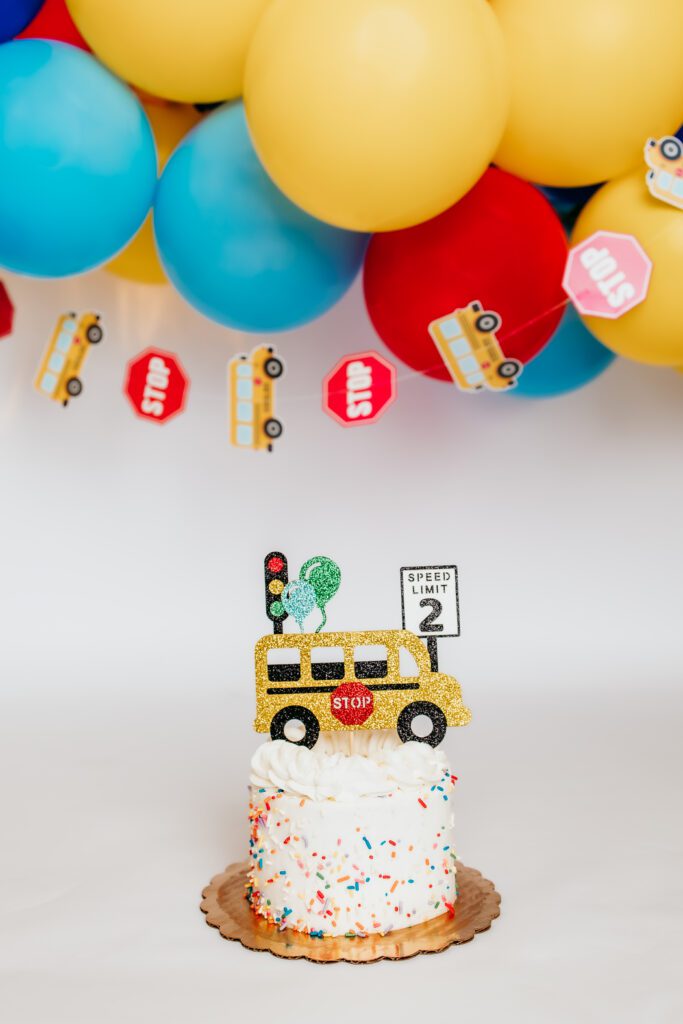 Nashville smash cake for milestone session